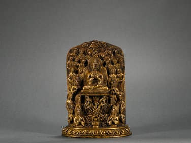 Ming Dynasty Bronze Gilt Buddha Statue s