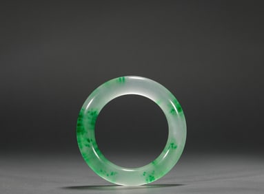 Qing Dynasty Jadeite Bracelet