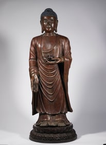 Ming Dynasty Copper Buddha Statue