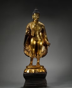 9 th Century Sakyamuni Buddha Statue