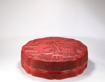 Qing Dynasty Lacquerware Gift Box