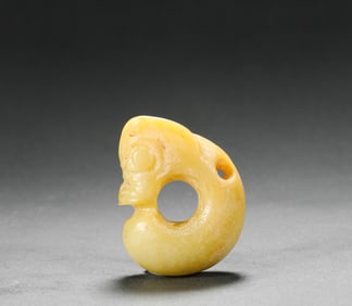 Hongshan Period Jade Pig Dragon