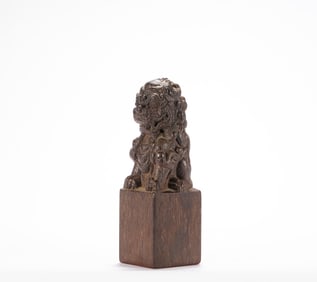 Qing Dynasty Agalwood Seal