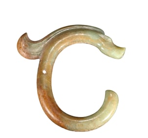 A Hongsha n Period  C-type  D ragon, China