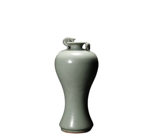 A Ru Kiln Appreciation Bottle, Song Dynasty, China