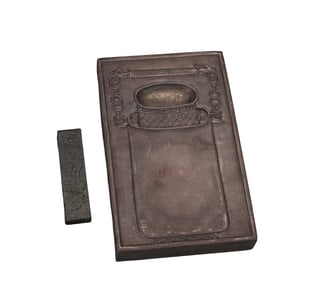 Study Inkstone and Ink Block, Qing Dynasty, China