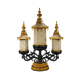 A Carved Dragon Pattern Hetian Jade Three Consecutive Lampshade, Tang Dynasty, China