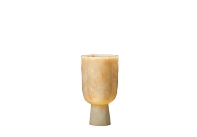 A Hetian Jade Cup, Han Dynasty, China