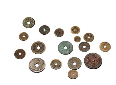 A Group of China A ncient  C oins