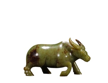 A Hetian  J ade  Ox , Tang Dynasty, China