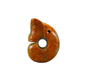 A  Hongshan Period J ade  P ig  D ragon, China