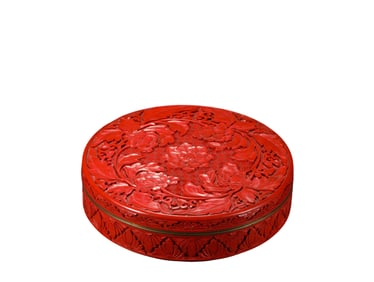 A lacquer ware   B ox, Qing Dynasty, China