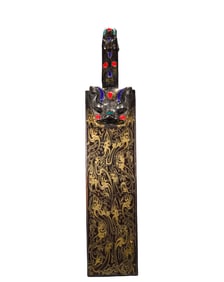 A  Inlaid G old and  S ilver  B elt  H ook, Han Dynasty, China