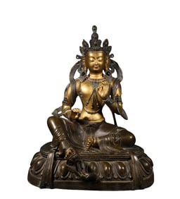 Six -Grade  Buddha  Building  Bodhisattva  Statue , Qing Dynasty, China