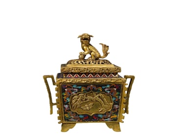 A  C loisonne  Aromatherapy , Qing Dynasty, China