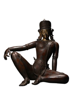 8th  C entury  B ronze Buddha  S tatue