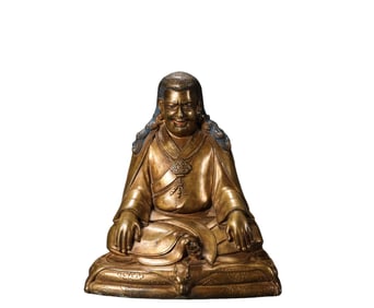 A  B ronze  G ilt Buddha  S tatue, Ming Dynasty, China