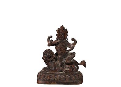 Copper Buddha Statue, Qing Dynasty, China