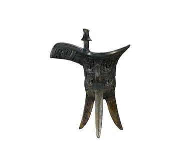 A Copper Jue Cup, Shang Dynasty, China