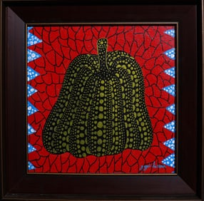Yayoi Kusama Oil Painting