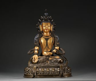 In the reign of Emperor Qianlong of the Qing Dynasty, a statue of Buddha was erected