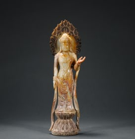 Hotan Jade Buddha Statue in the Fourth Century