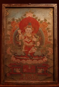 Weaving Tangka in Qing Dynasty