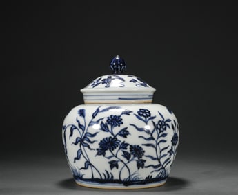 Ming Dynasty Xuande Blue and White Jar