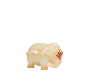 Hotan Jade Elephant in Tang Dynasty