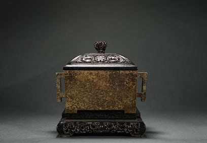Copper incense burner made in the Kangxi year of the Qing Dynasty