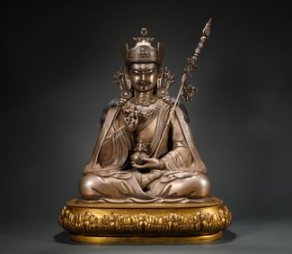 Ming Dynasty Silver Buddha Statue
