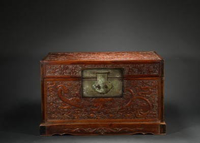 Qing Dynasty Huanghua Pear Official Box