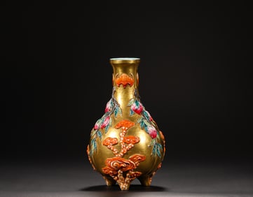 Qing Dynasty Duofu Bottle