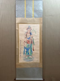 Zhang Daqian's exquisite Buddha statue
