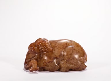 Hetian Jade Elephant in Tang Dynasty