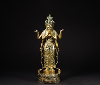 Song Dynasty Copper Gilded View Audiovisual