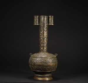 Qing Dynasty Bronze Appreciation Vase