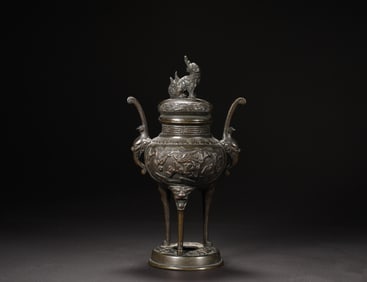 Qing Dynasty copper fumigation furnace
