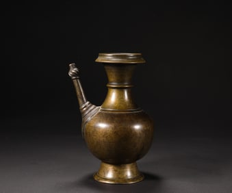 Qing Dynasty bronze pot