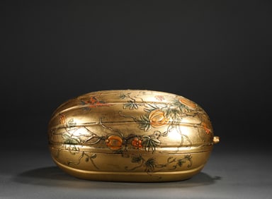 Qing Dynasty lacquerware gift box