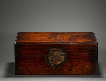 Qing Dynasty Huanghua Pear Book Box
