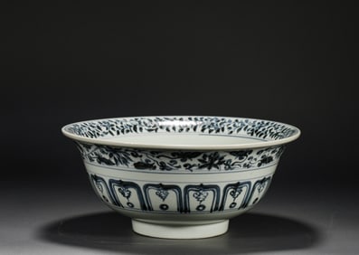Ming Dynasty Blue and White Bowl