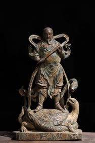 Song Dynasty woodcarving of Emperor Zhenwu