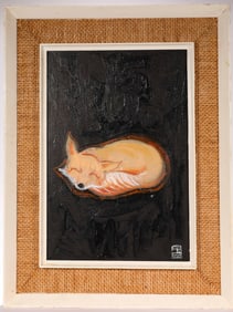 Attributed to oil painting by Chang Yu