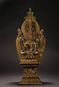 Royal Buddha Statues of Nepal in northern India