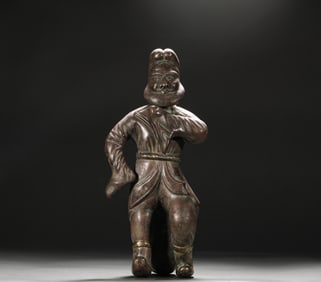 Tang Dynasty Huns who presented treasures
