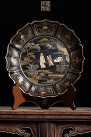 Appreciation of lacquerware plates from the Qing Dynasty