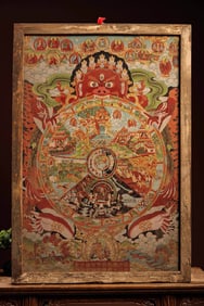 Six Paths of Reincarnation Thangka from the Ming Dynasty