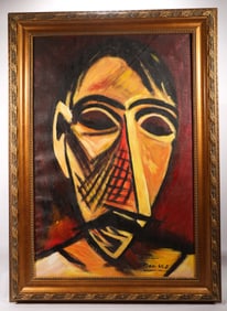 Attributed to Pablo Picasso (1881-1973) Fine oil painting, Spain