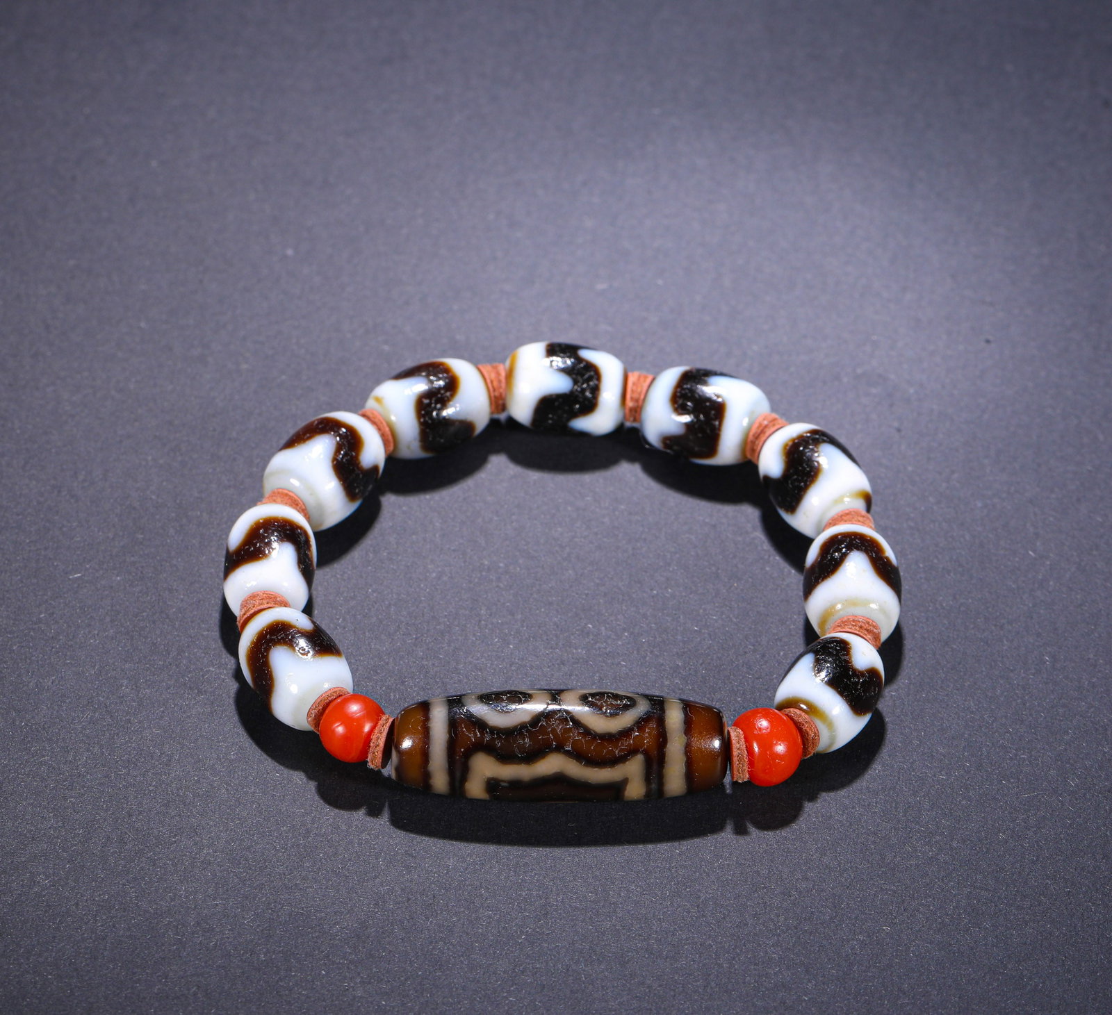 QING DYNASTY TIANZHU BRACELET (1 of 6)